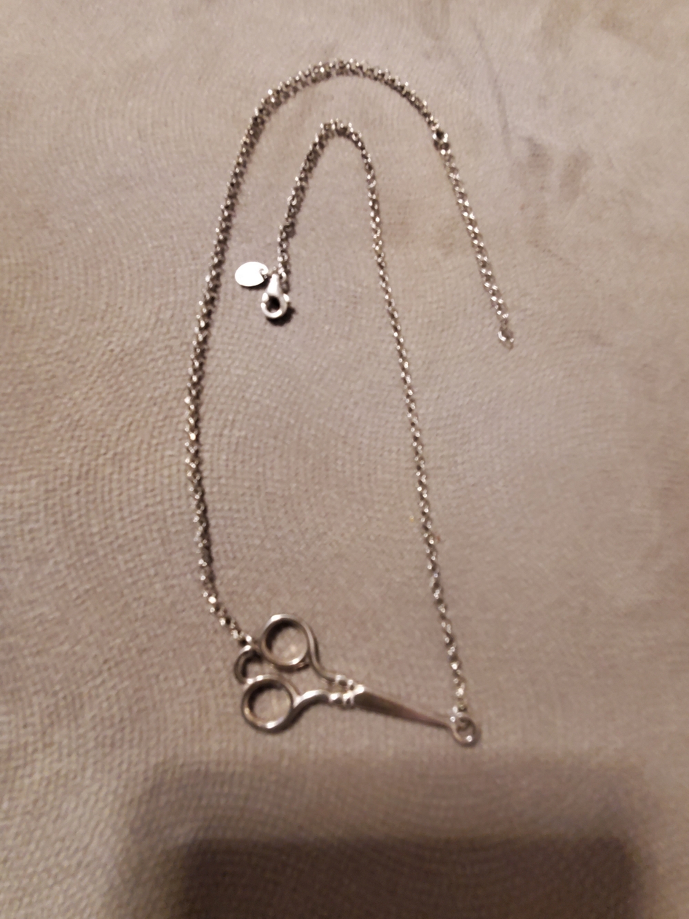 Vintage Dyadema ITALY sterling Silver 924 Neklace Womens